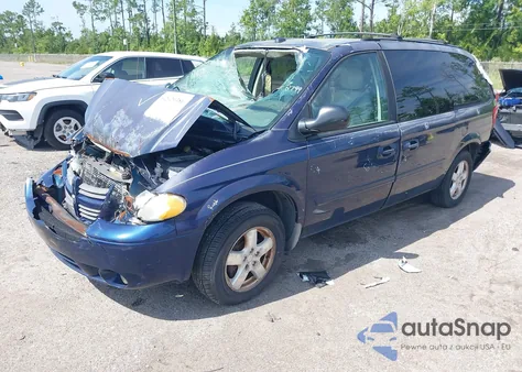 2005 Dodge Grand Caravan из США, поврежденный, VIN 2D4GP44L05R428799